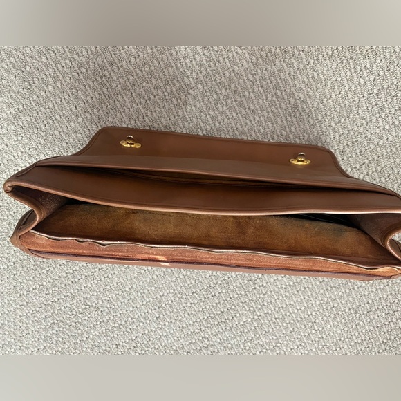 Leather Briefcase Laptop Bag - Picture 11 of 14